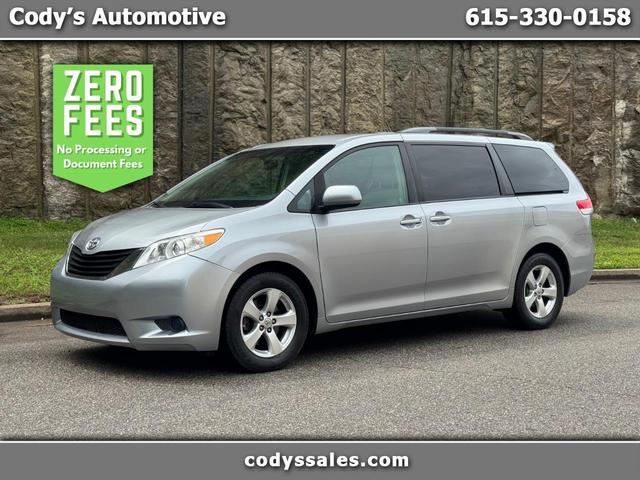 Silver 2014 Toyota Sienna Minivan Front-Wheel Drive