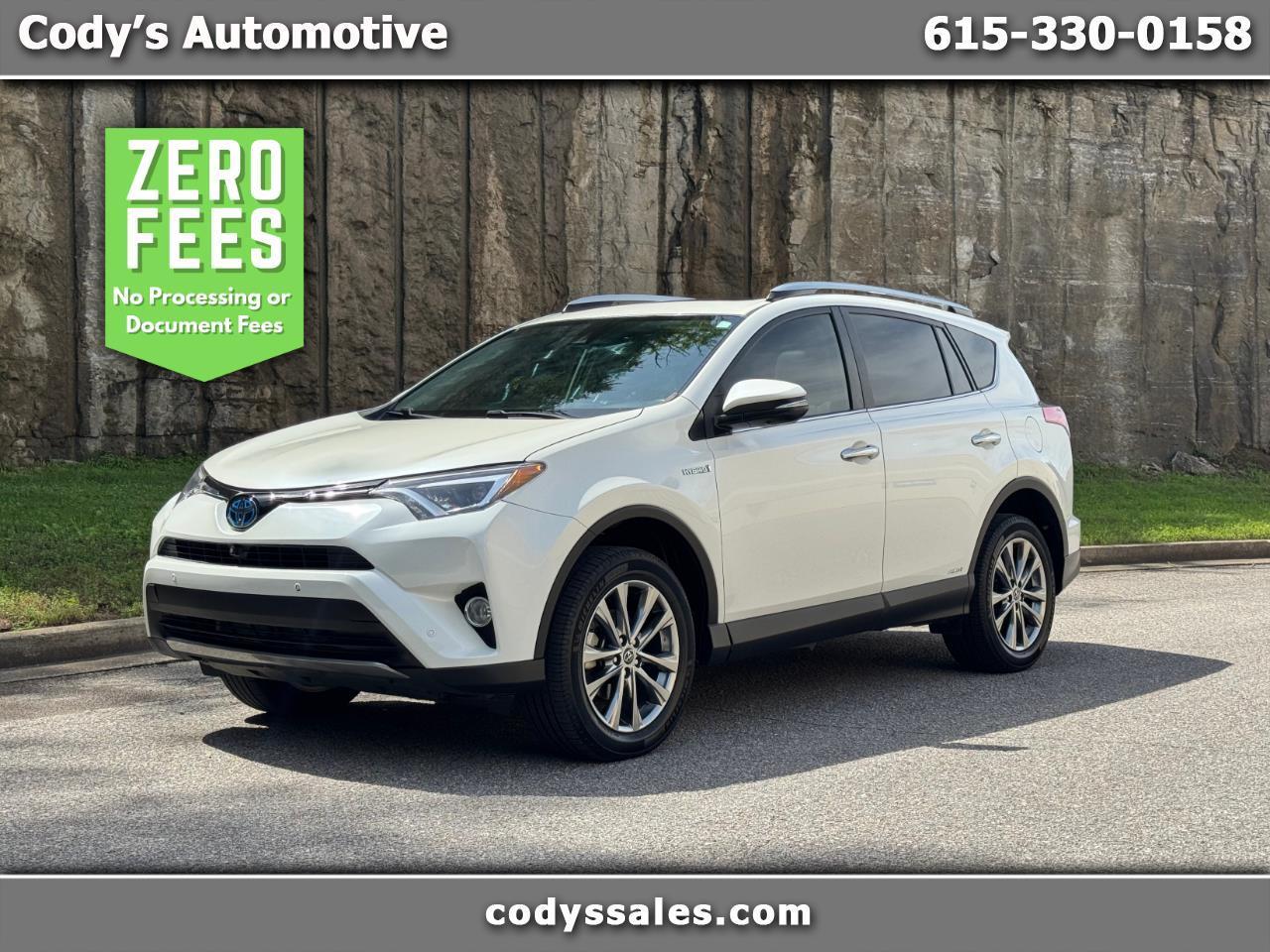 2018 Toyota RAV4 Hybrid Limited