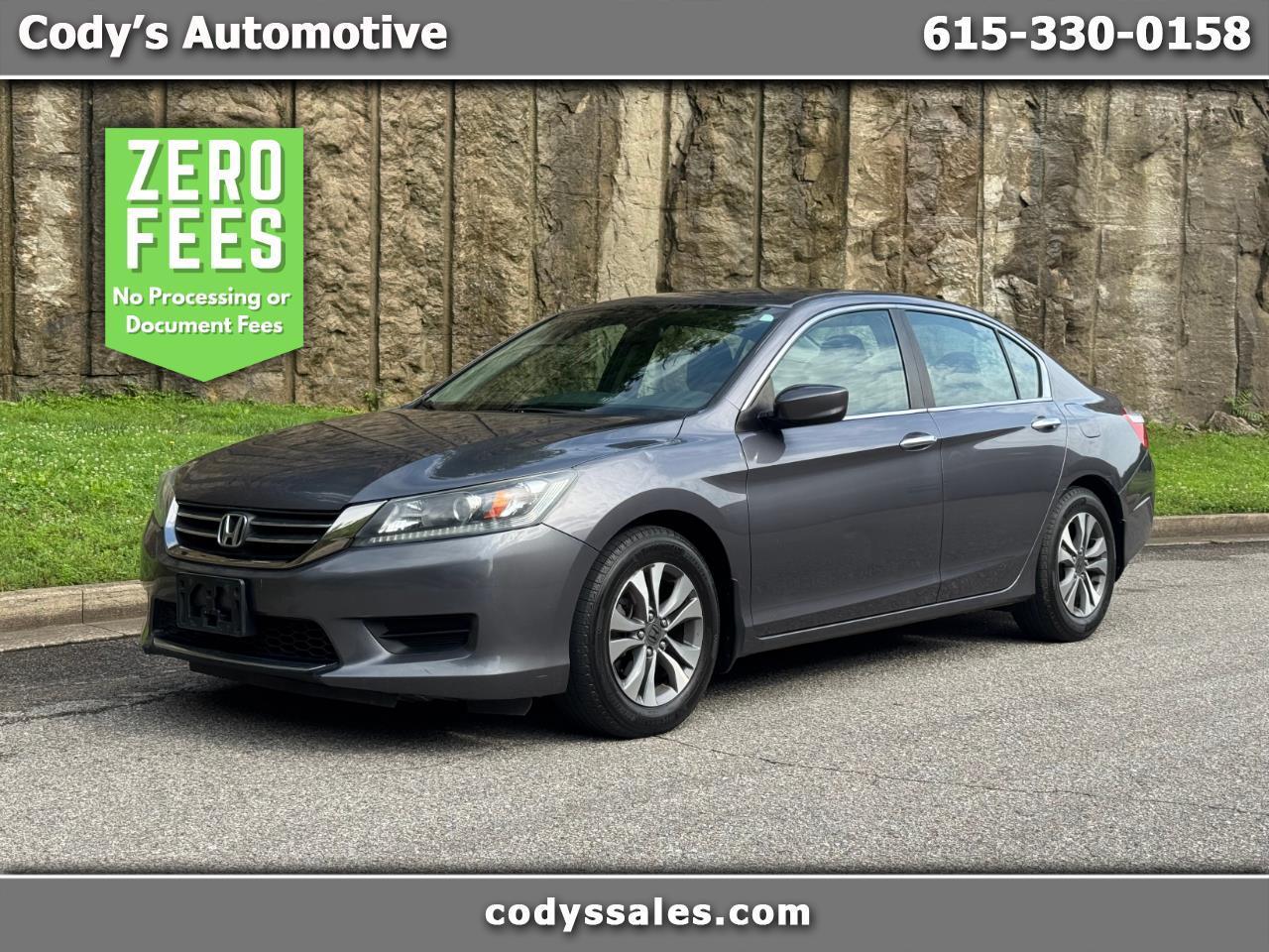 2013 Honda Accord LX Sedan CVT
