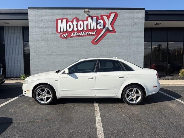 White 2006 Audi A4 2.0T quattro Sedan AWD Sedan All-Wheel Drive Manual