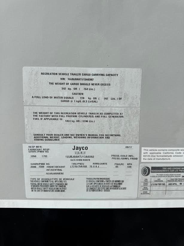 Jayco Hummingbird  2018