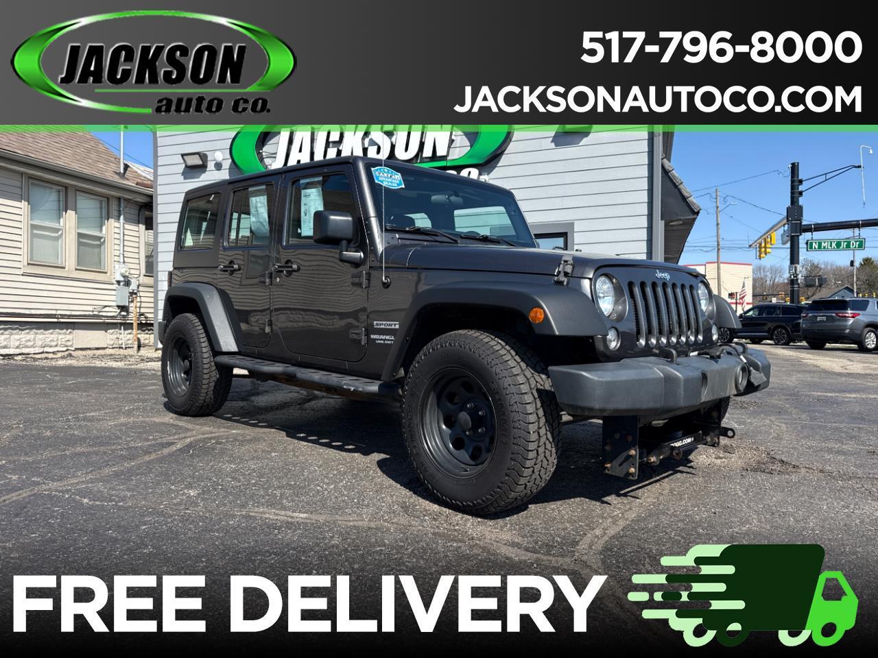 2017 Jeep Wrangler Unlimited Sport 4x4