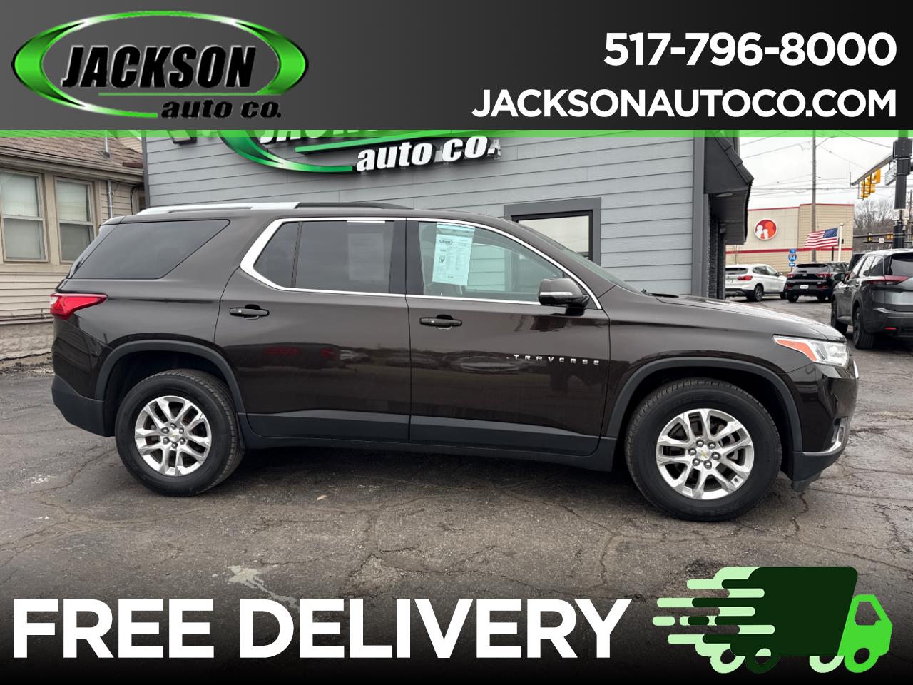 2018 Chevrolet Traverse AWD 4dr LT Cloth w/1LT