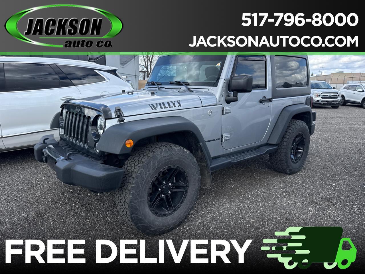 Jeep Wrangler Willys Wheeler 4x4 2017
