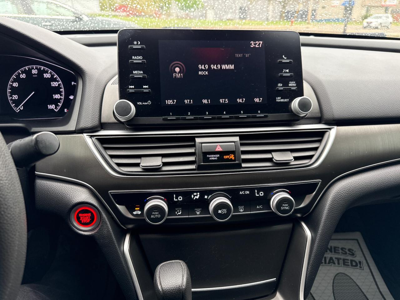 Honda Accord Sedan LX 1.5T CVT 2018