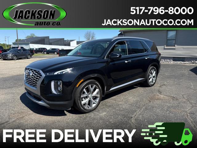 Black 2022 Hyundai Palisade SUV / Crossover All-Wheel Drive Automatic