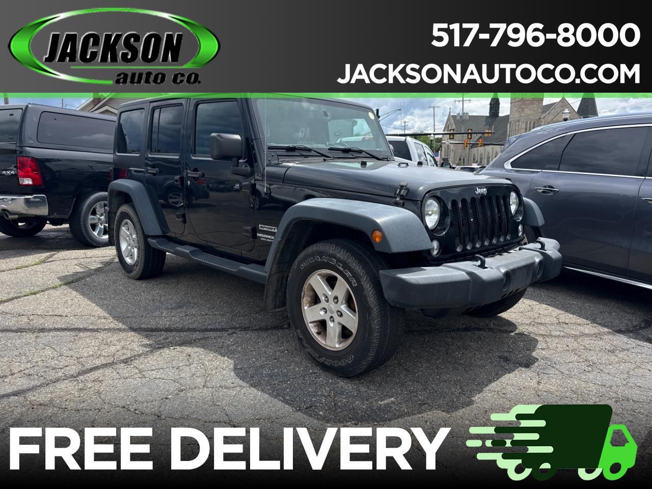 2015 Jeep Wrangler Unlimited 4WD 4dr Sport