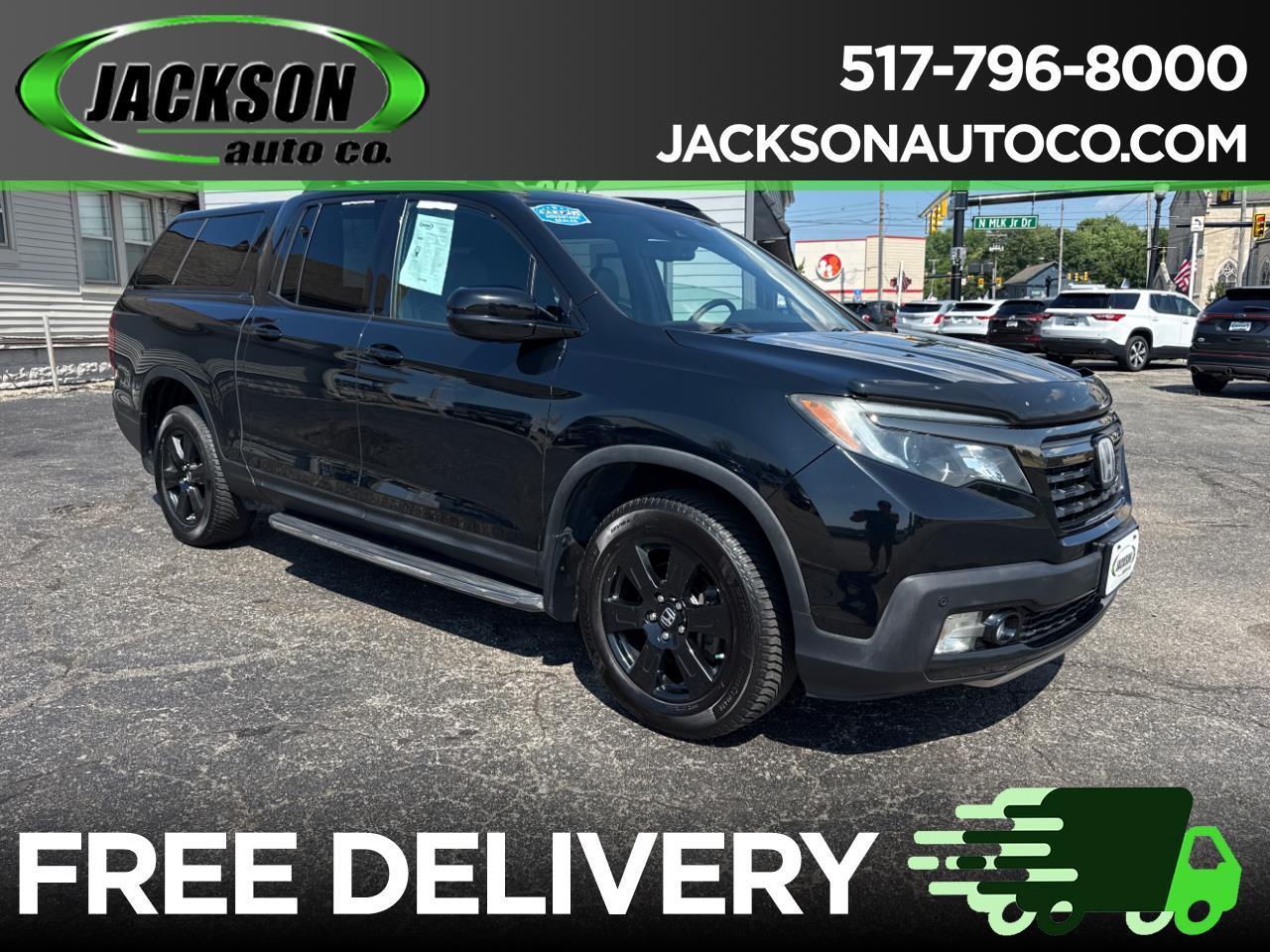 2017 Honda Ridgeline Black Edition 4x4 Crew Cab 5.3' Bed