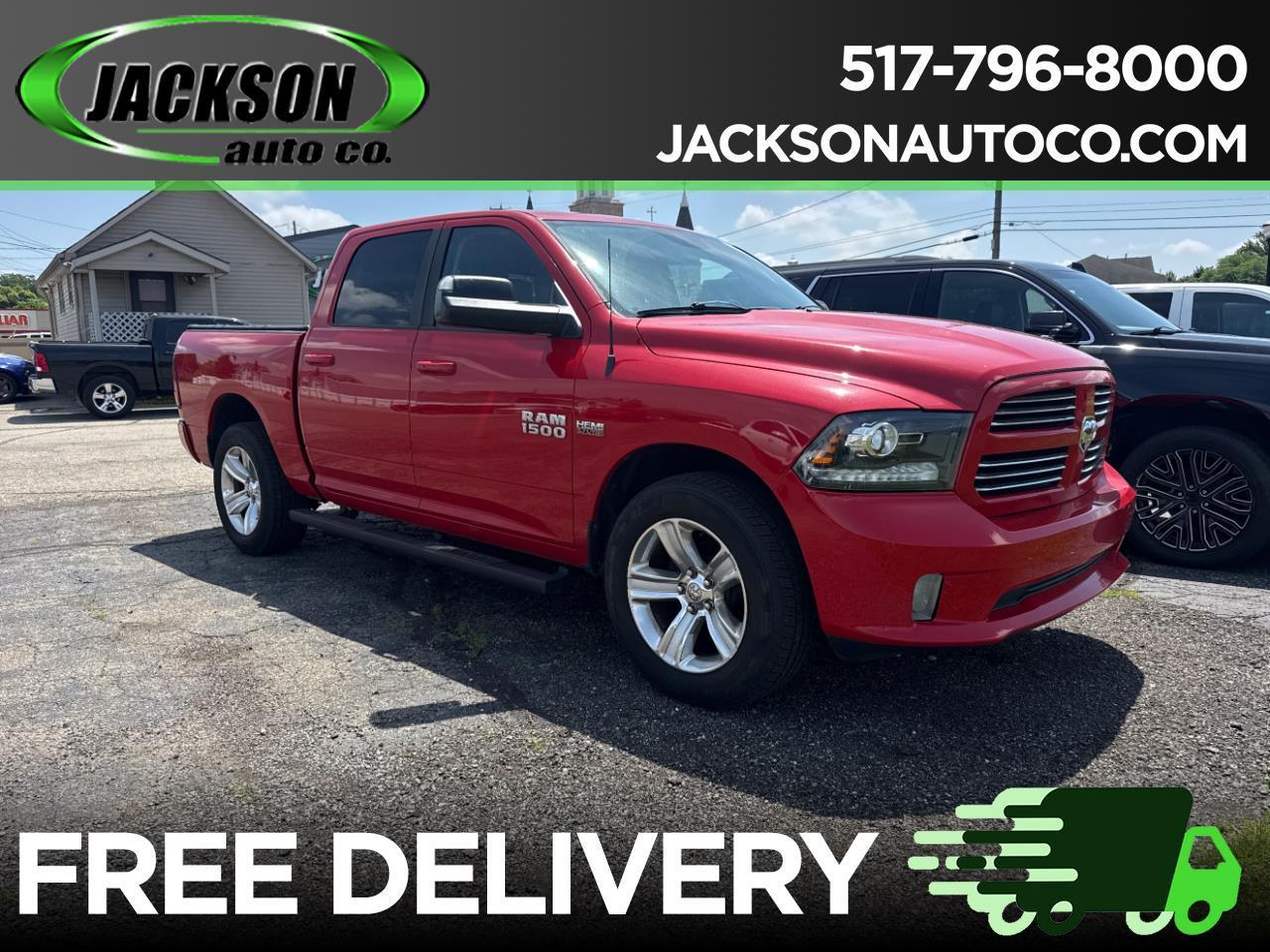 2015 RAM 1500 4WD Crew Cab 140.5" Sport