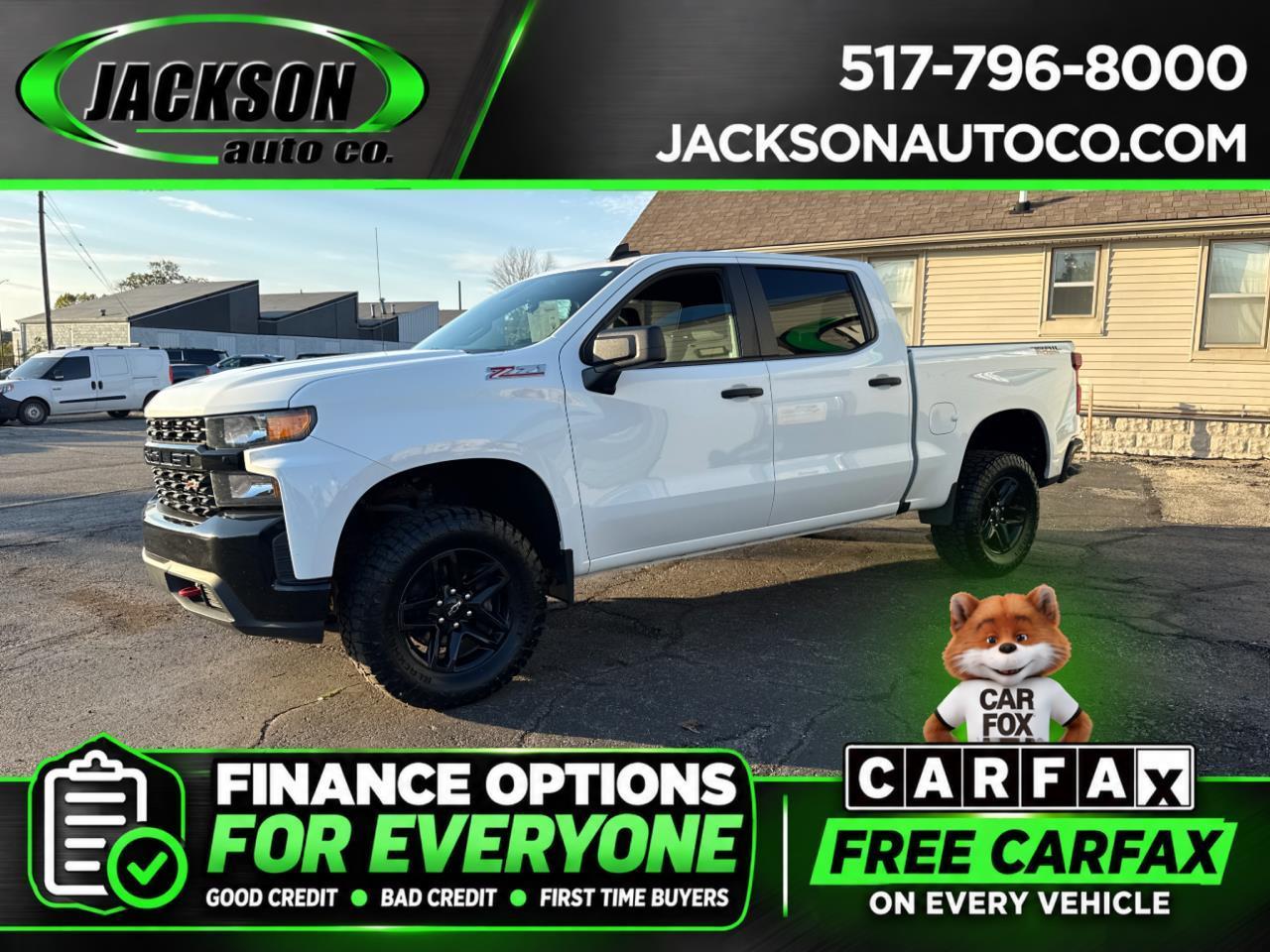 2021 Chevrolet Silverado 1500 4WD Crew Cab 147" Custom Trail Boss
