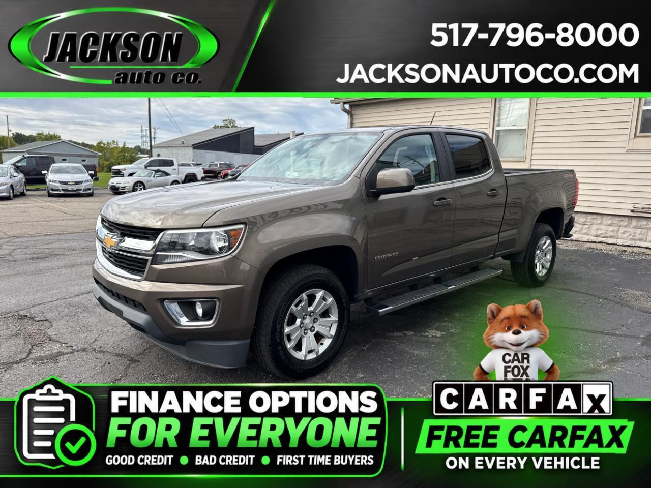 2016 Chevrolet Colorado 4WD Crew Cab 140.5" LT
