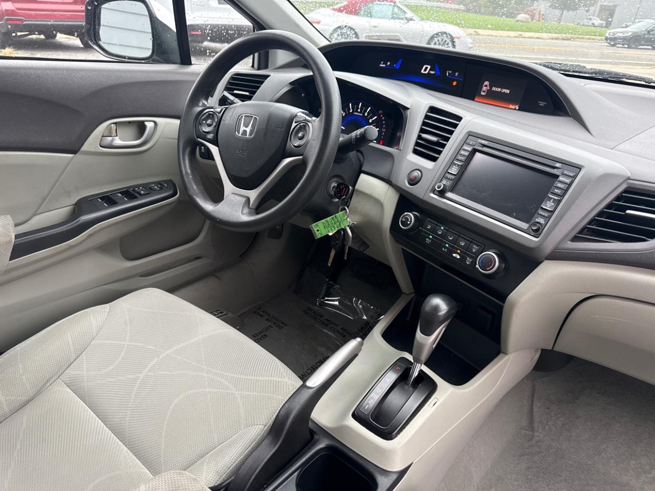 Honda Civic Sdn 4dr Auto CNG 2012