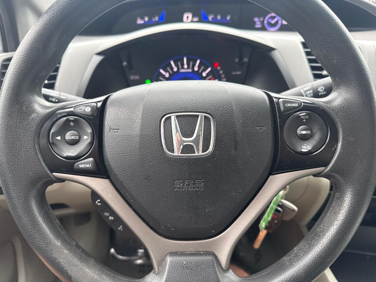 Honda Civic Sdn 4dr Auto CNG 2012
