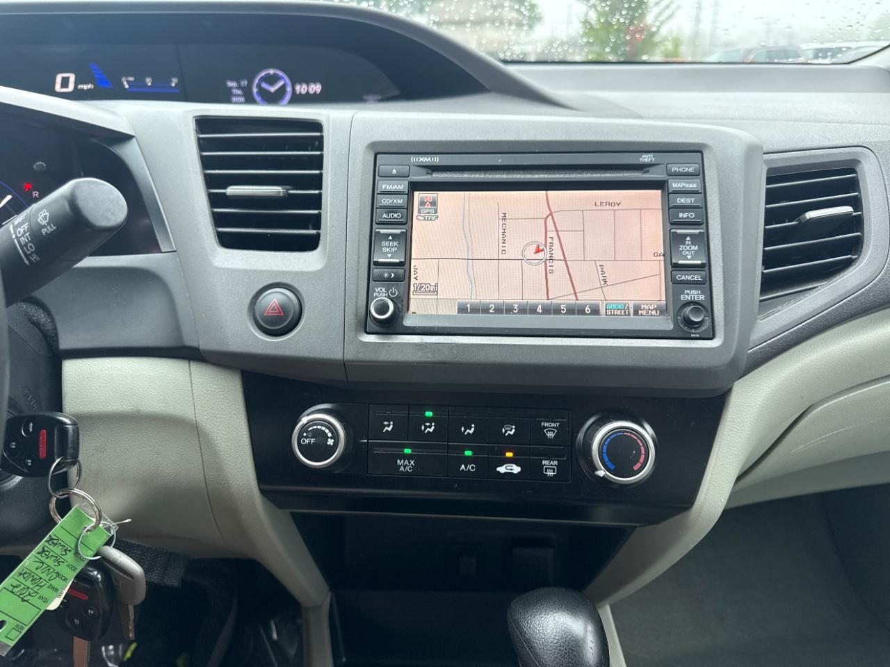 Honda Civic Sdn 4dr Auto CNG 2012