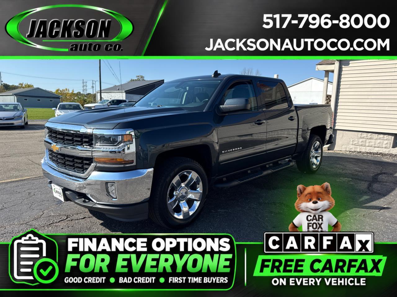 2018 Chevrolet Silverado 1500 4WD Crew Cab 143.5" LT w/1LT