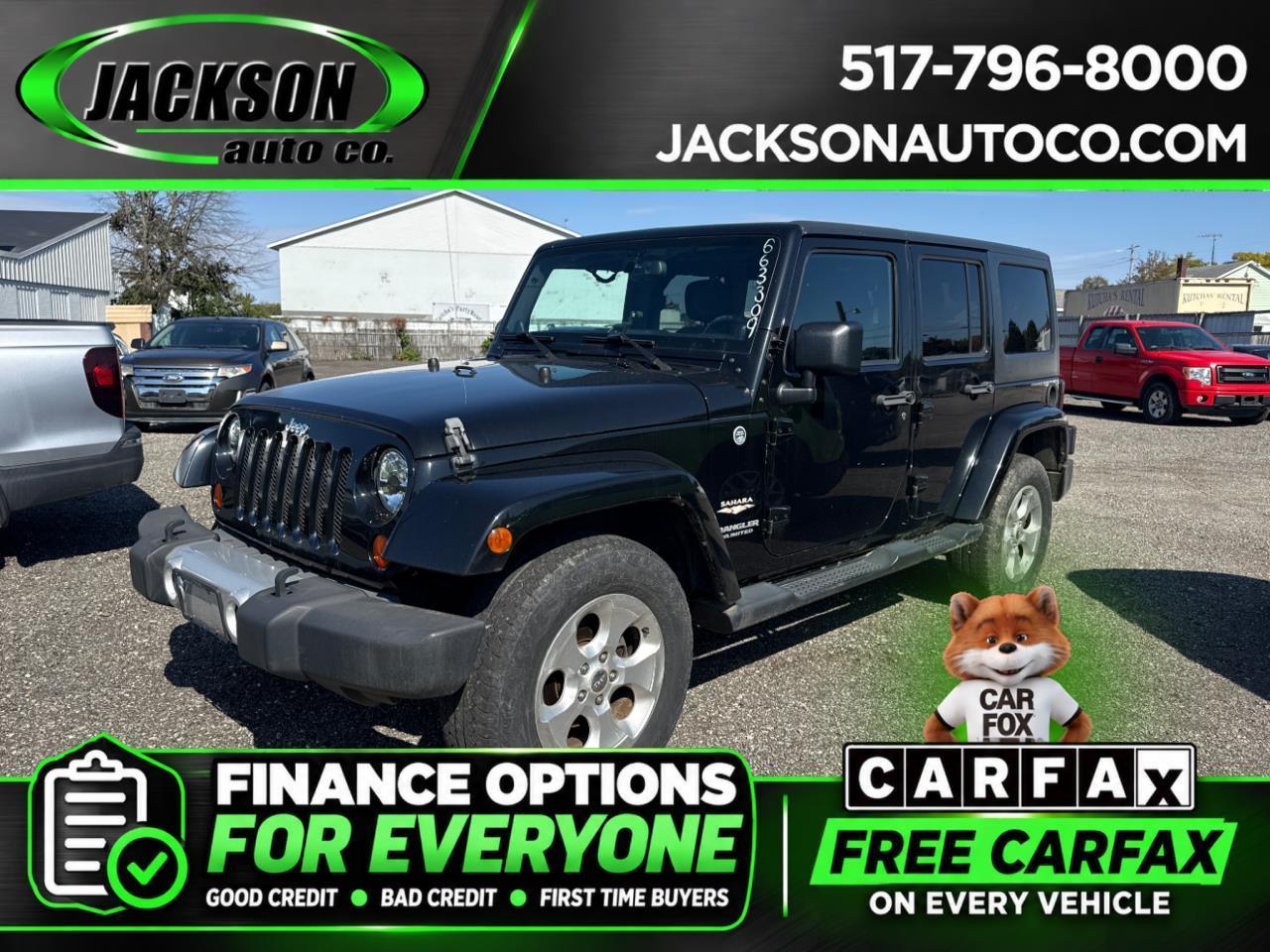 2013 Jeep Wrangler Unlimited 4WD 4dr Sahara