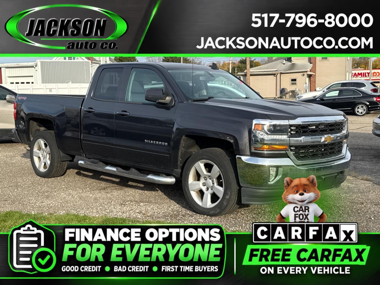 2016 Chevrolet Silverado 1500 4WD Double Cab 143.5" LT w/1LT