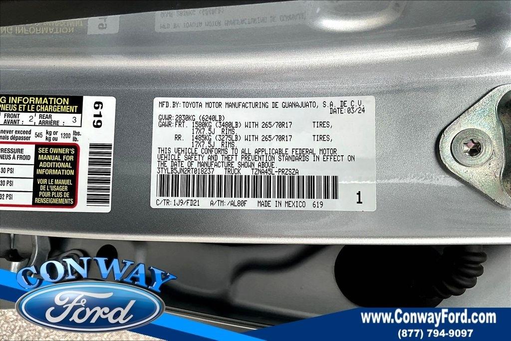 Toyota Tacoma TRD Sport Double Cab 4WD 2024