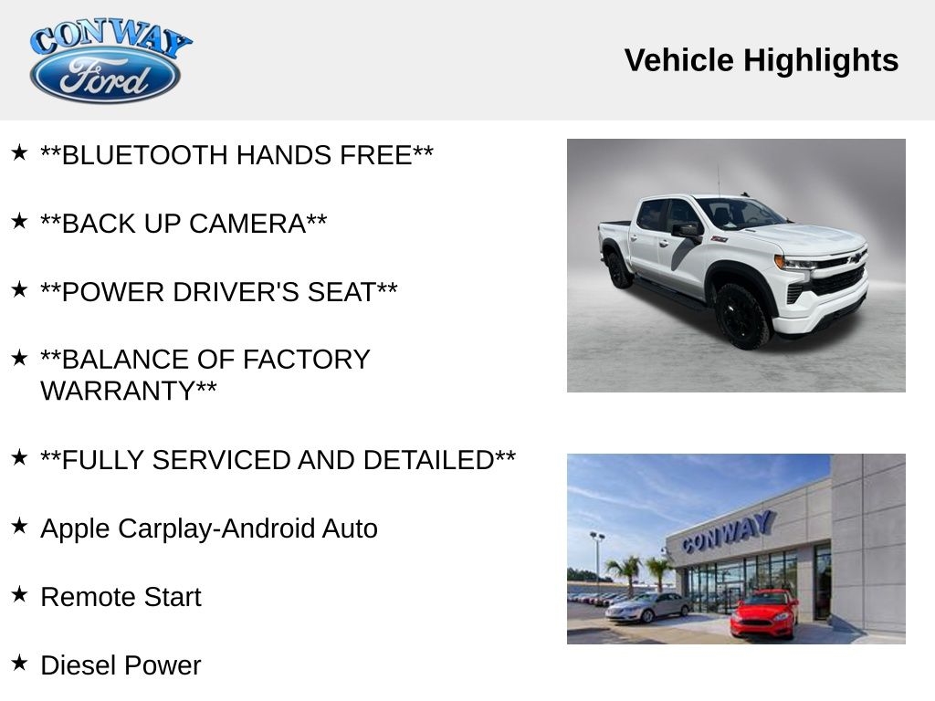 Chevrolet Silverado 1500 RST Crew Cab 4WD 2024