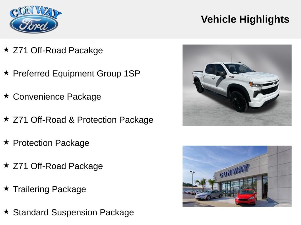 Chevrolet Silverado 1500 RST Crew Cab 4WD 2024