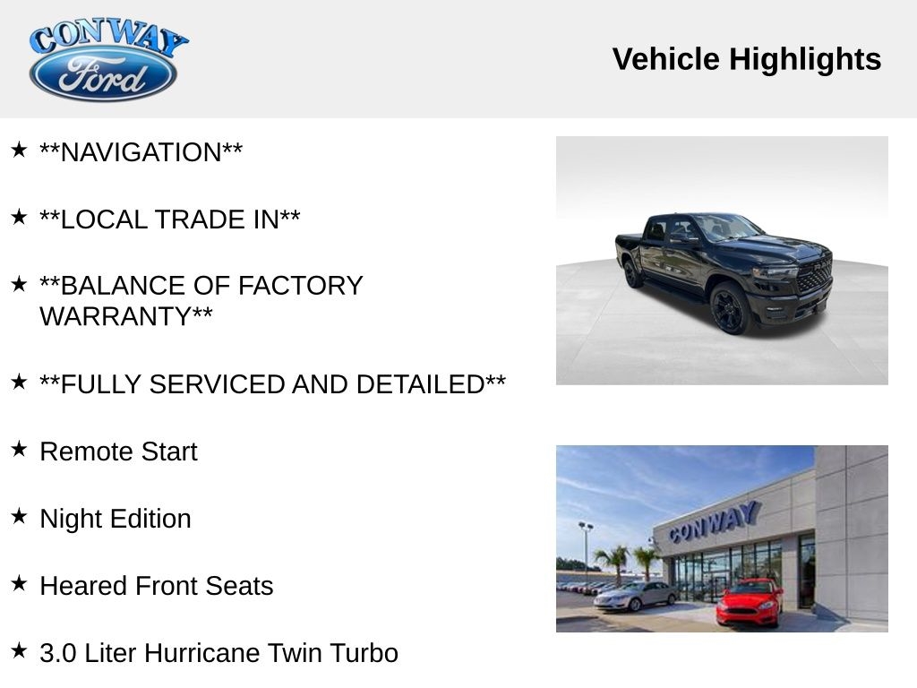 RAM 1500 Big Horn Crew Cab SWB 4WD 2025 RAM 1500 Big Horn Crew Cab SWB 4WD 2025