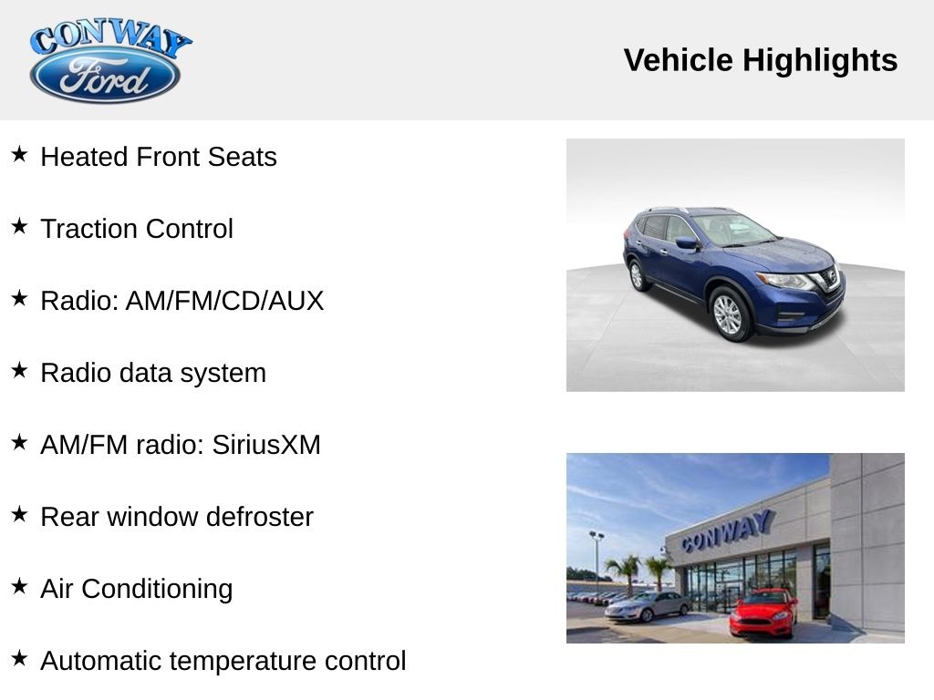 Nissan Rogue S 2WD 2017 Nissan Rogue S 2WD 2017