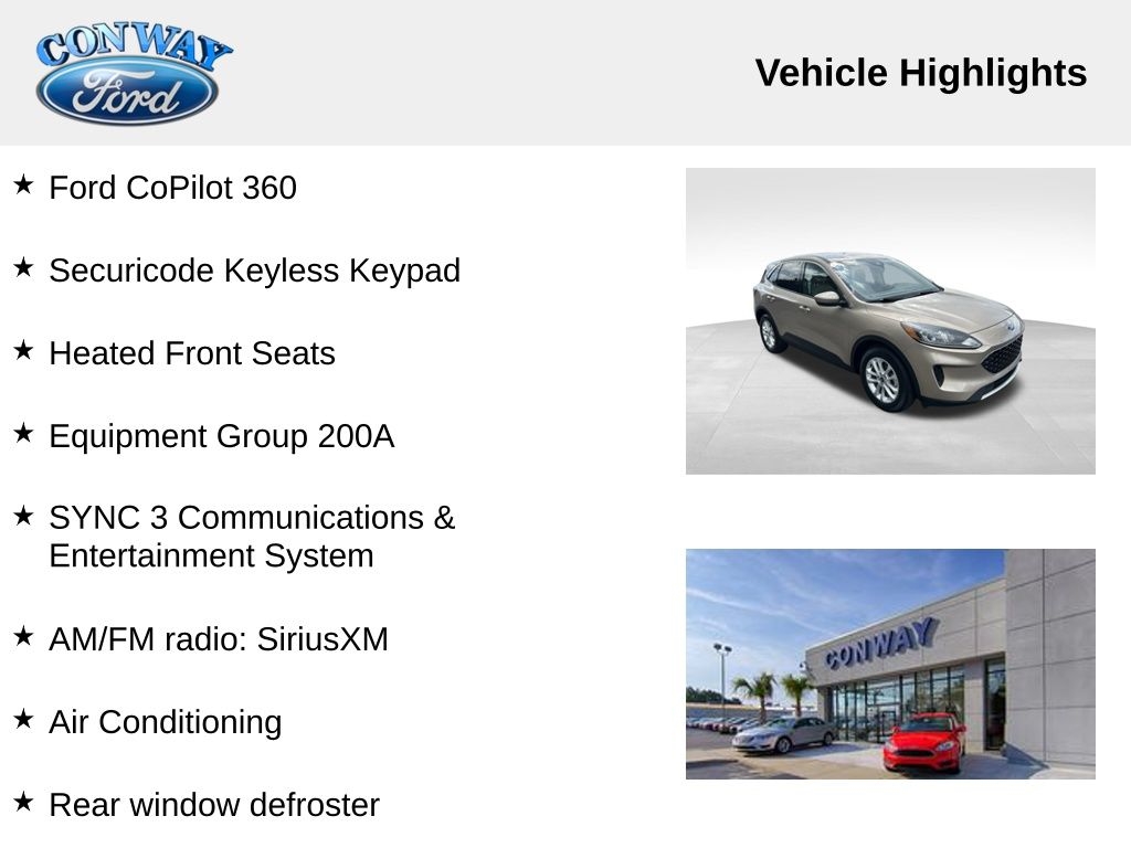 Ford Escape SE 2020 Ford Escape SE 2020