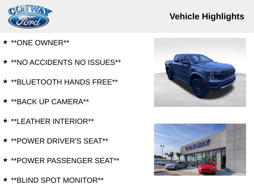 Ford Ranger Raptor SuperCrew 4WD 2025 Ford Ranger Raptor SuperCrew 4WD 2025