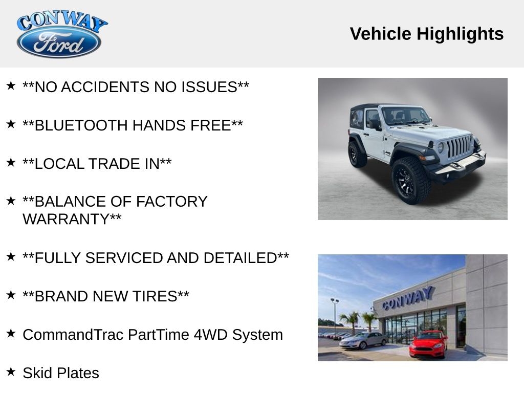 Jeep Wrangler Sport 2021