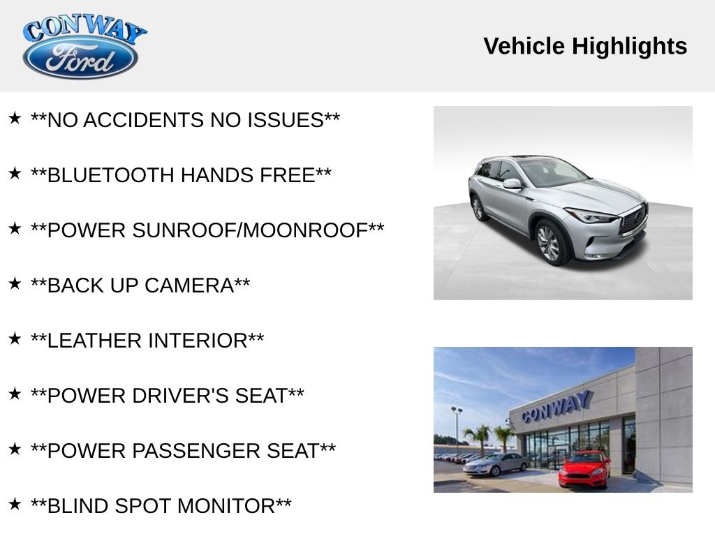 Infiniti QX50 LUXE AWD 2021 Infiniti QX50 LUXE AWD 2021