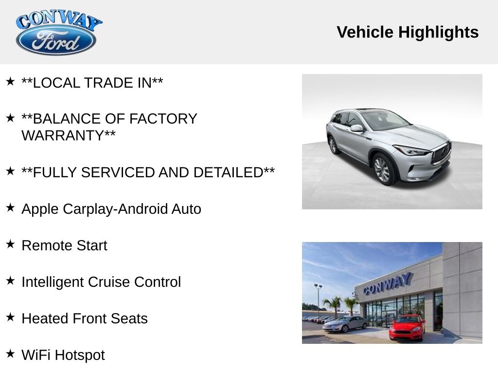 Infiniti QX50 LUXE AWD 2021 Infiniti QX50 LUXE AWD 2021