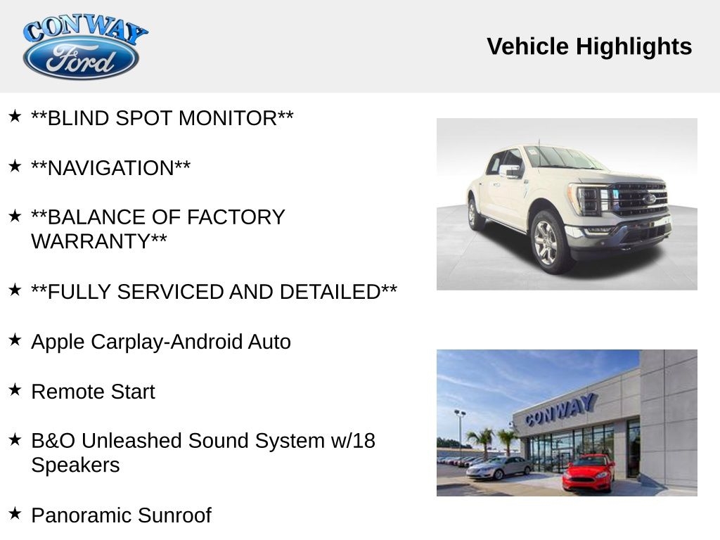 Ford F-150 Lariat SuperCrew 5.5-ft. Bed 4WD 2023 Ford F-150 Lariat SuperCrew 5.5-ft. Bed 4WD 2023