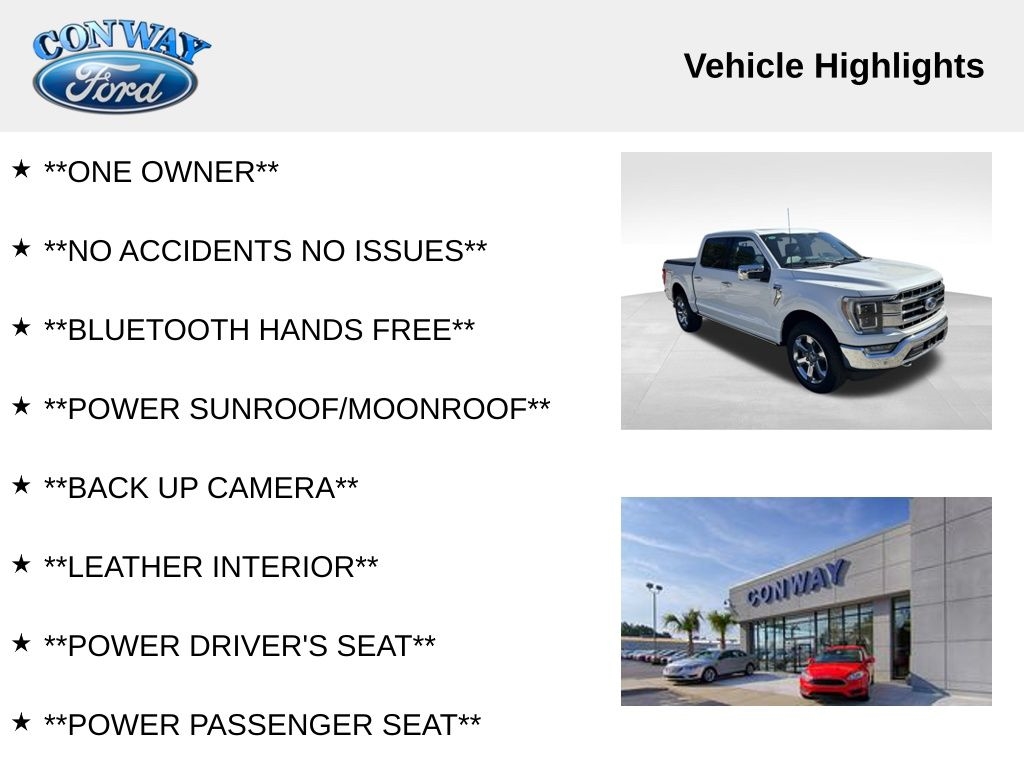 Ford F-150 Lariat SuperCrew 5.5-ft. Bed 4WD 2023