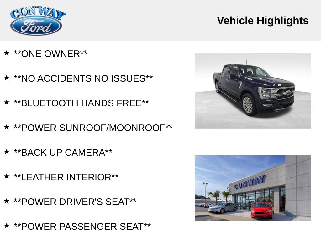 Ford F-150 XL SuperCrew 6.5-ft. Bed 4WD 2022 Ford F-150 XL SuperCrew 6.5-ft. Bed 4WD 2022