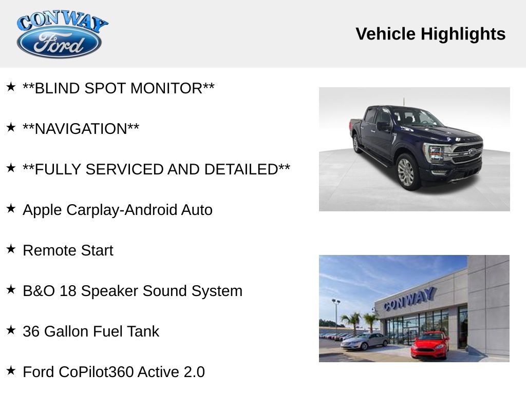 Ford F-150 XL SuperCrew 6.5-ft. Bed 4WD 2022 Ford F-150 XL SuperCrew 6.5-ft. Bed 4WD 2022