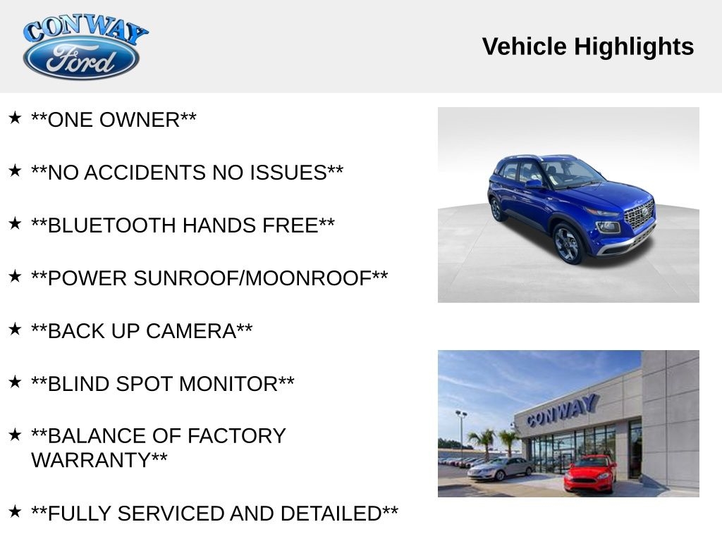 Hyundai Venue SEL 2024