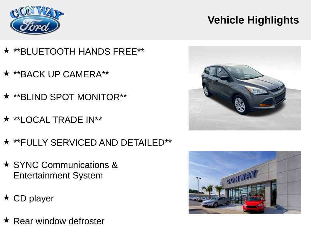 Ford Escape S FWD 2014