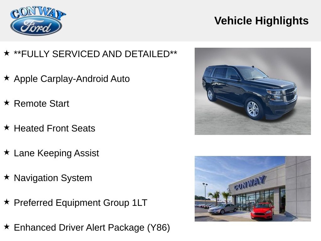 Chevrolet Tahoe LT 2WD 2018