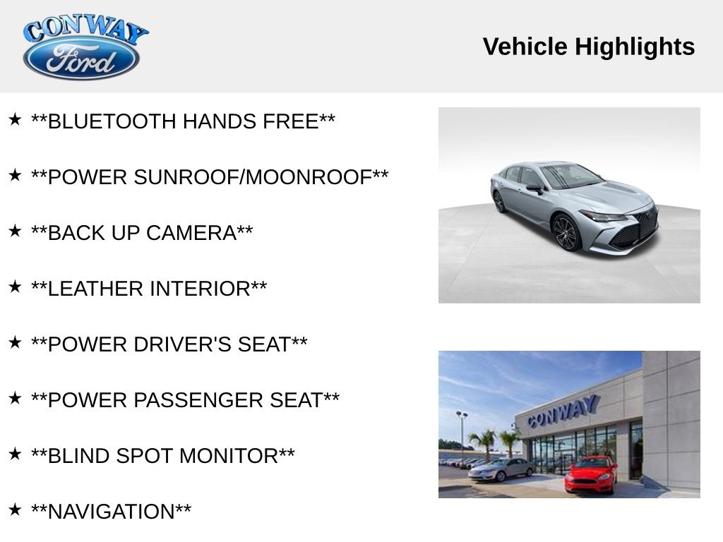 Toyota Avalon Touring 2021