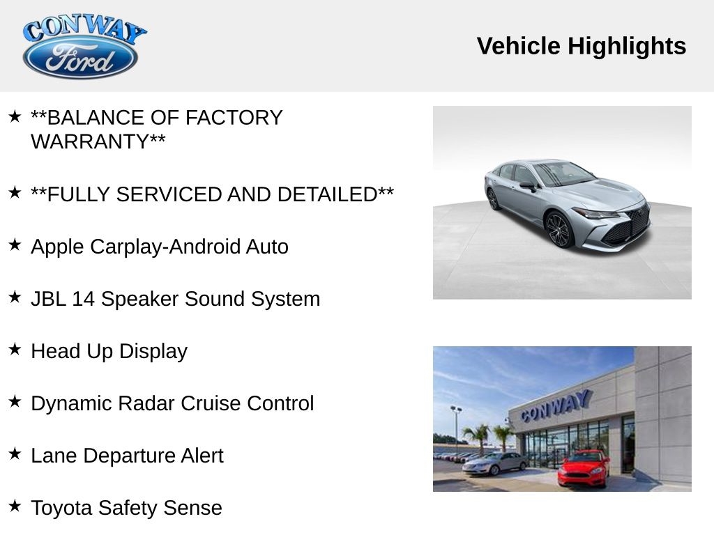 Toyota Avalon Touring 2021