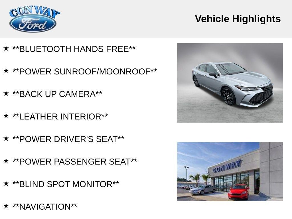 Toyota Avalon Touring 2021