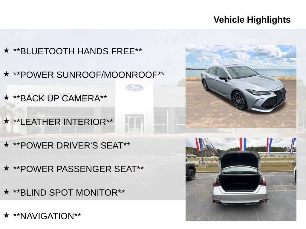 Toyota Avalon Touring 2021