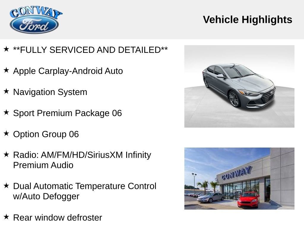 Hyundai Elantra 6AT 2017