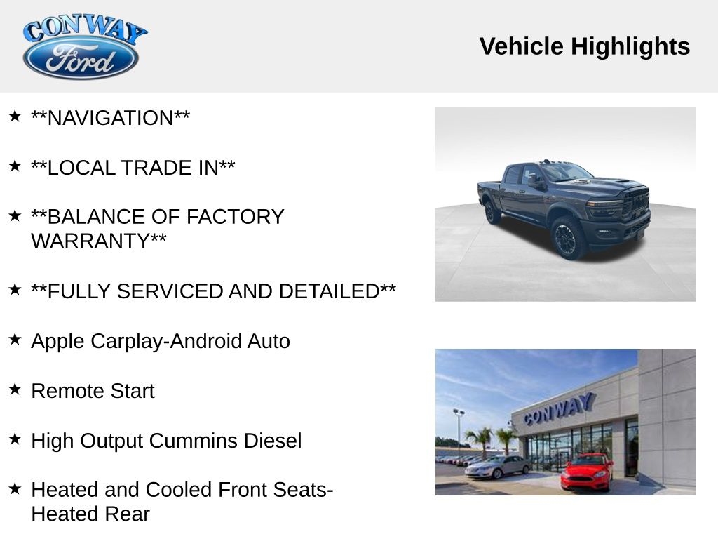 RAM 2500 Power Wagon Crew Cab 4WD 2025