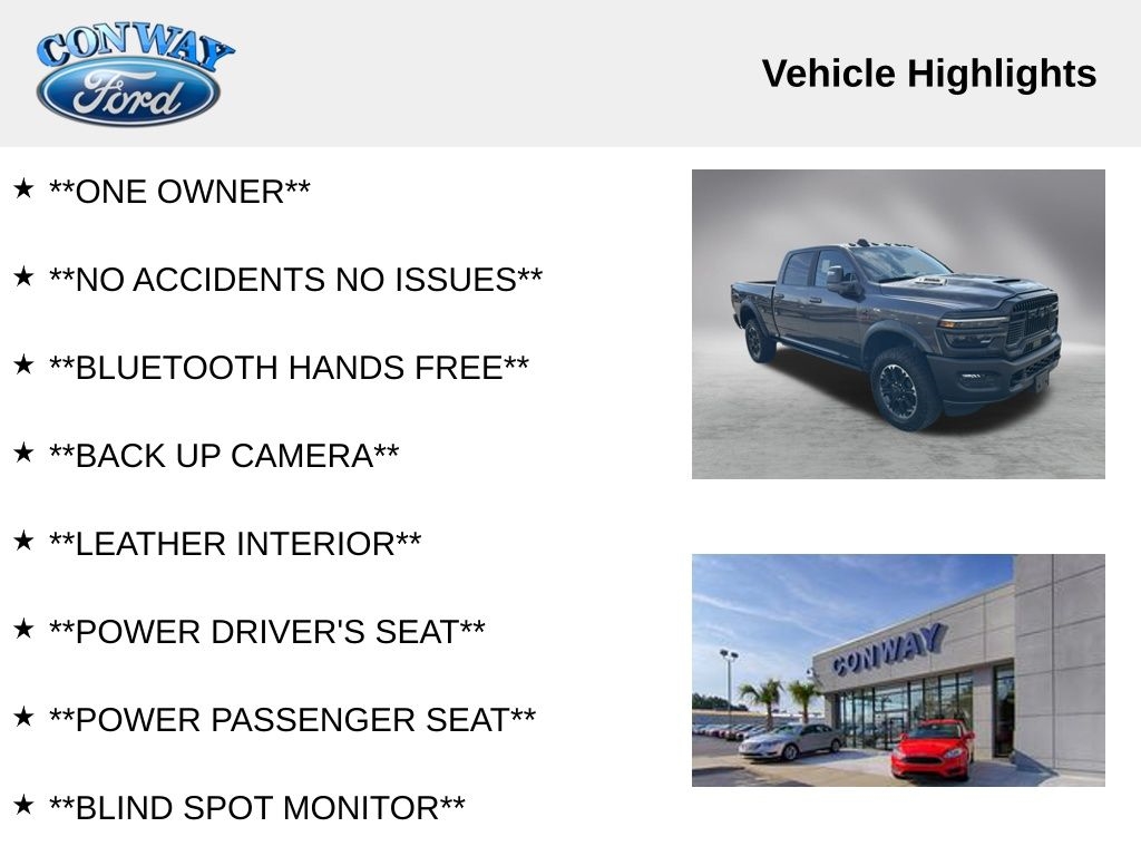 RAM 2500 Power Wagon Crew Cab 4WD 2025