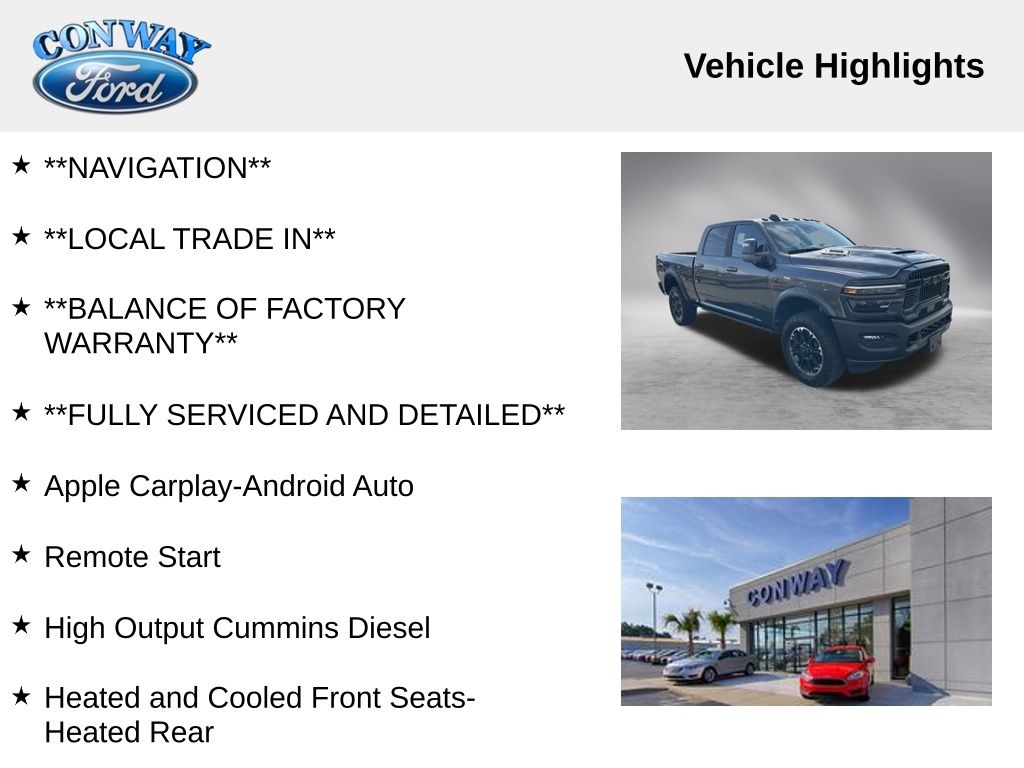 RAM 2500 Power Wagon Crew Cab 4WD 2025