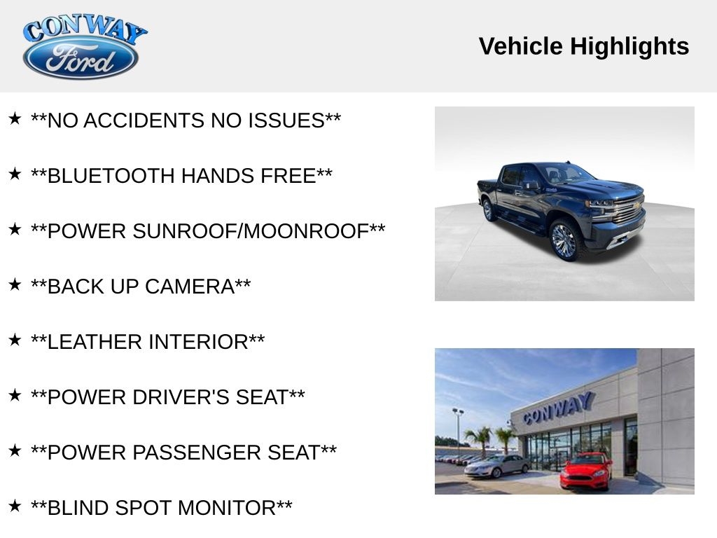 Chevrolet Silverado 1500 Limited High Country Crew Cab Long Box 4WD 2022