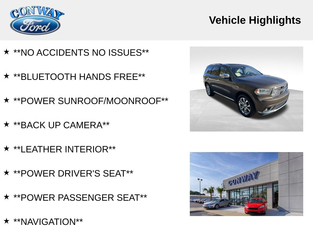 Dodge Durango Citadel 2018