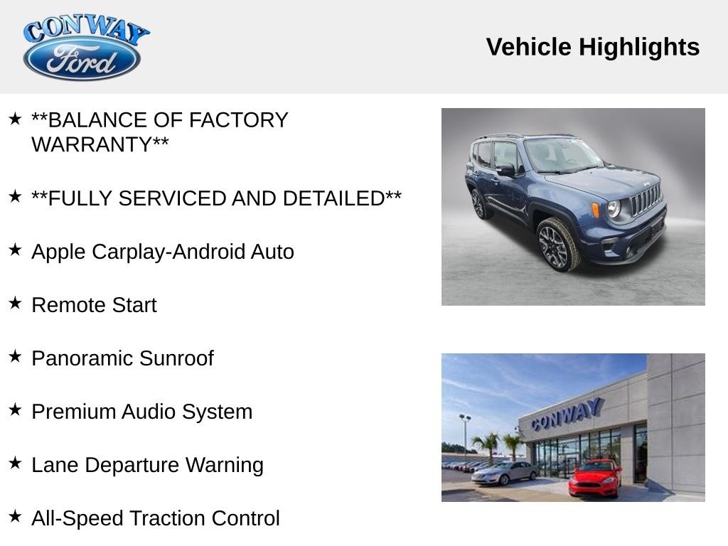 Jeep Renegade Limited 2022