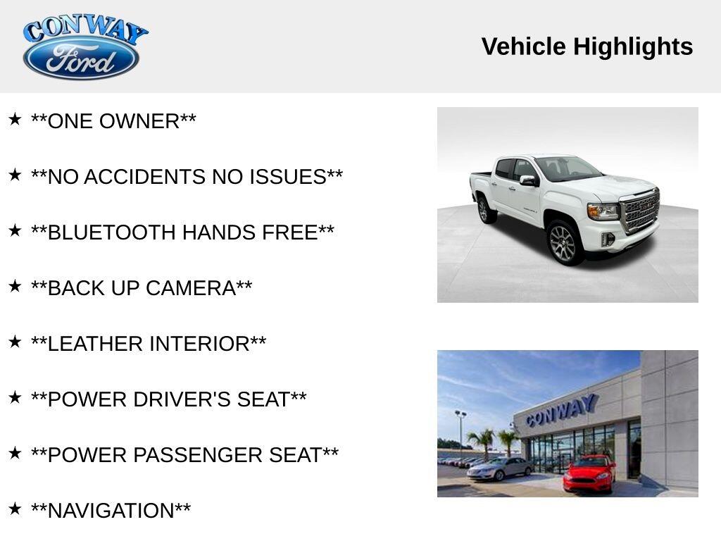 GMC Canyon Denali Crew Cab Long Box 4WD 2022